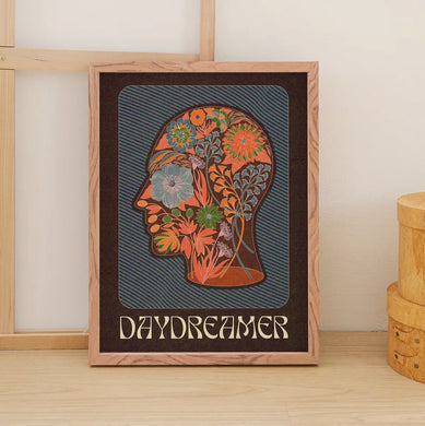 Daydreamer Retro Print A4/A3