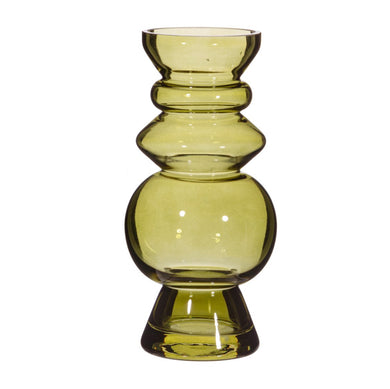 Selina Green Glass Vase