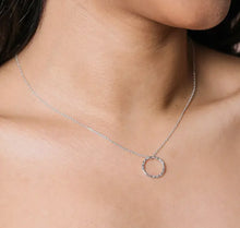 Silver Halo Necklace