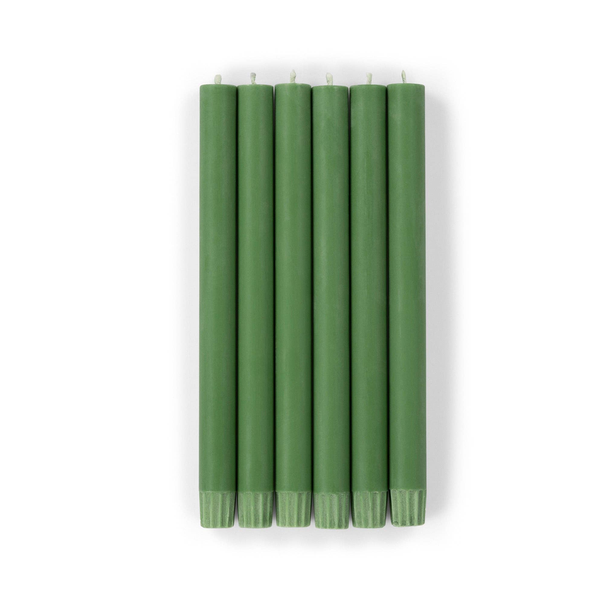 Emerald Eco Dinner Candles, 6 per pack