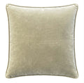 Sage Green Stonewashed Velvet Cushion