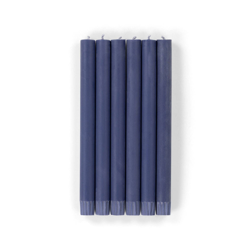 Midnight Blue Eco Dinner Candles, 6 per pack