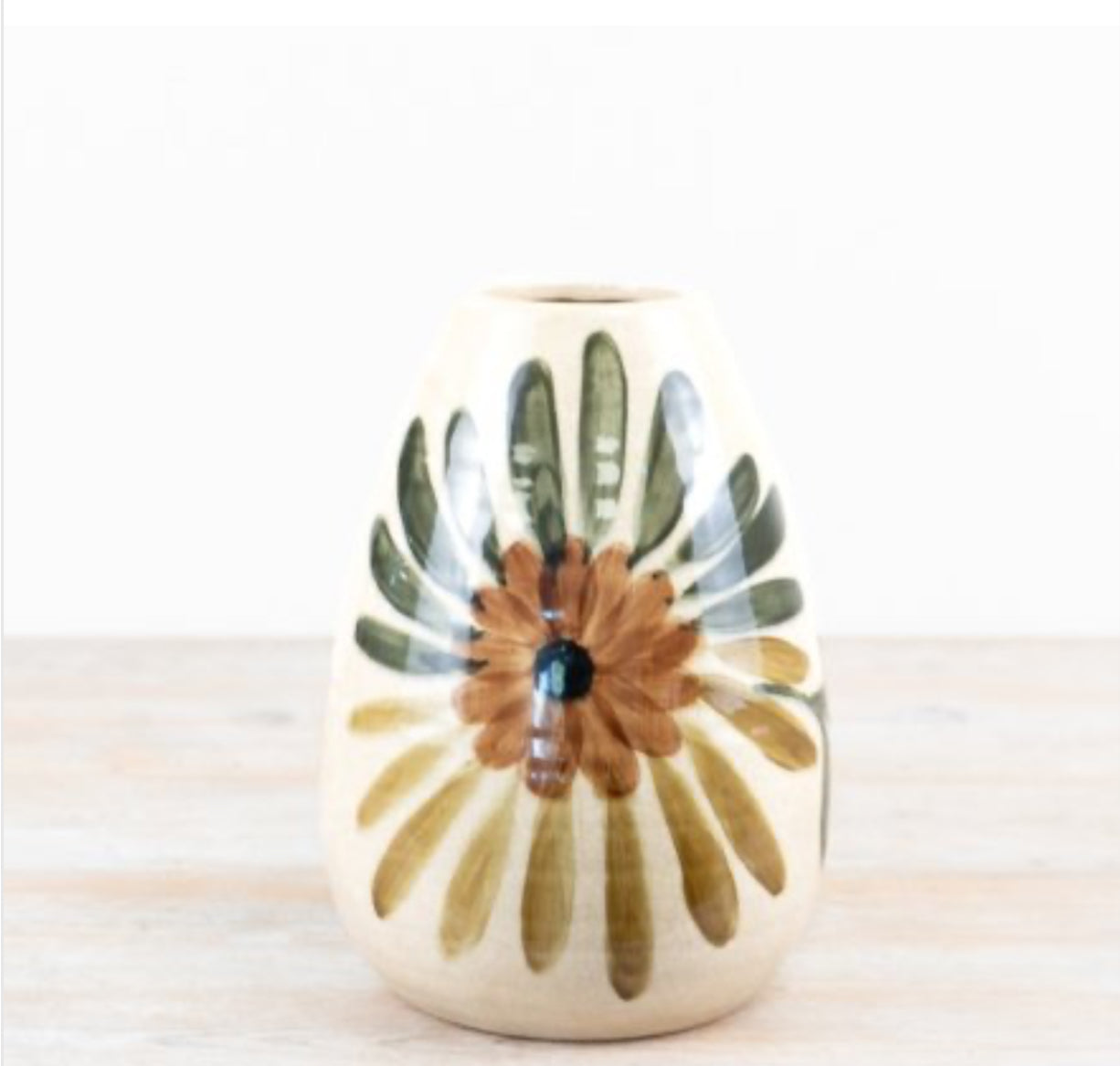 Green Flower Vase 25cm