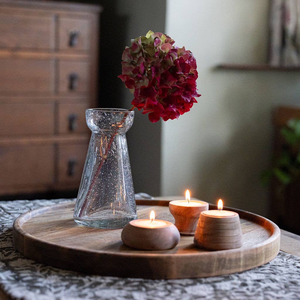Meril, Glass Vase: Brown