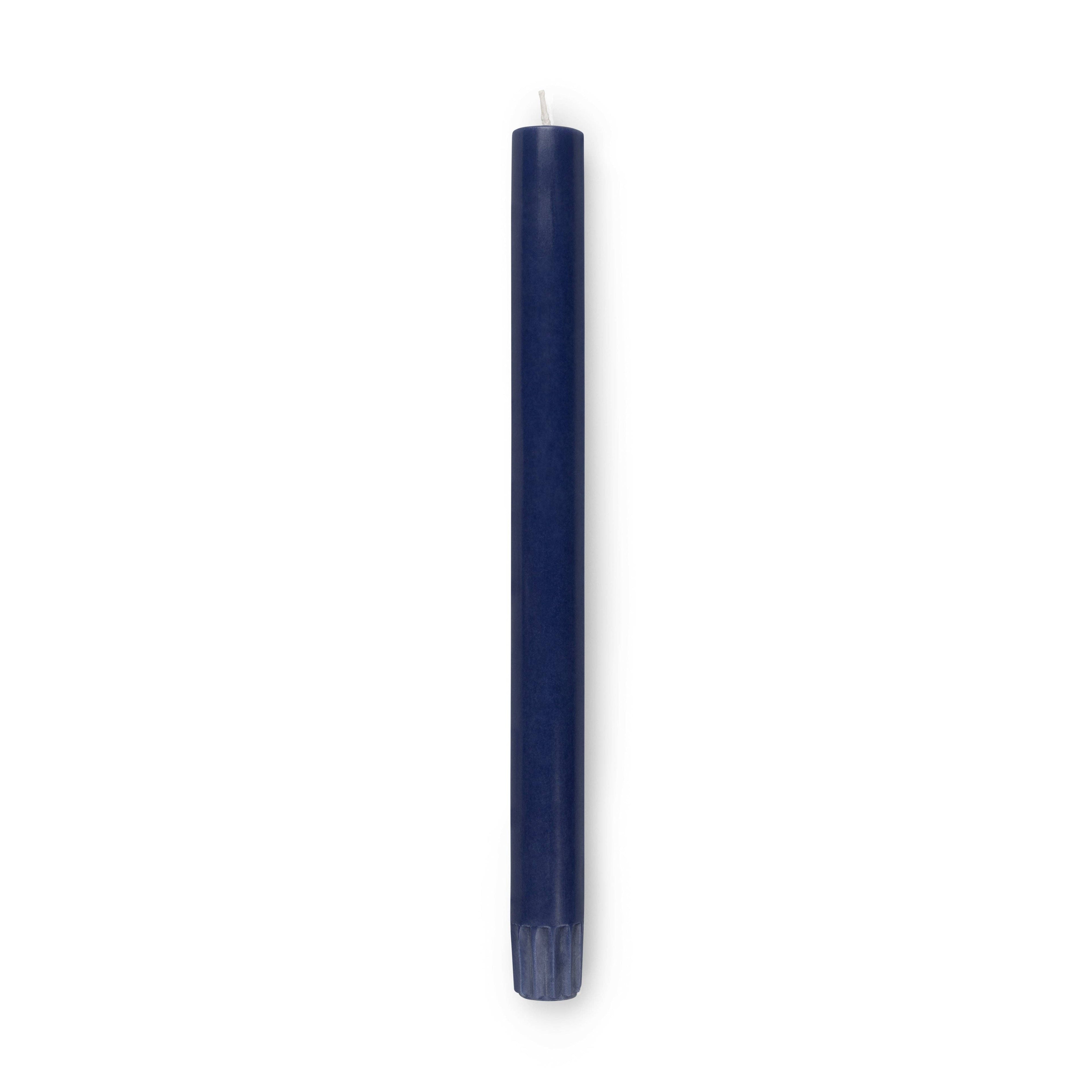 Midnight Blue Eco Dinner Candles, 6 per pack