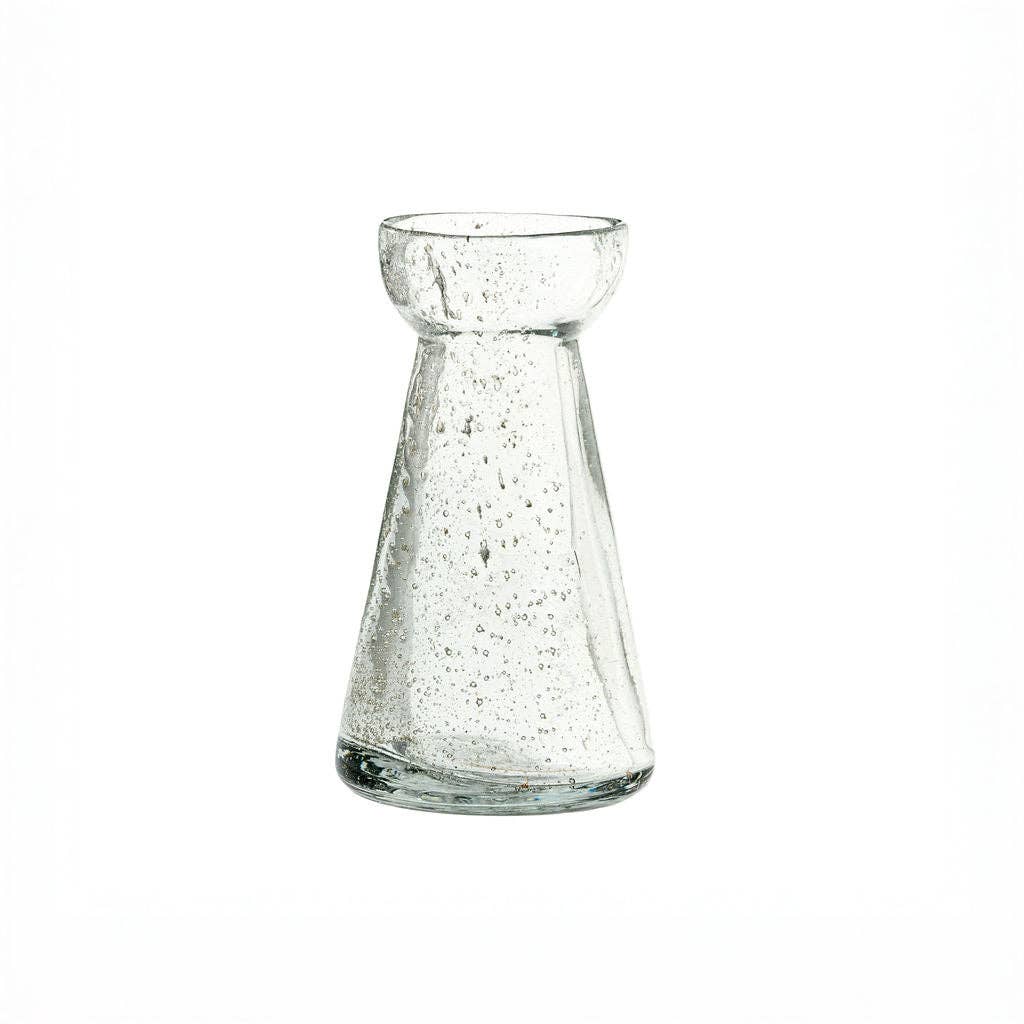 Meril, Glass Vase: Brown