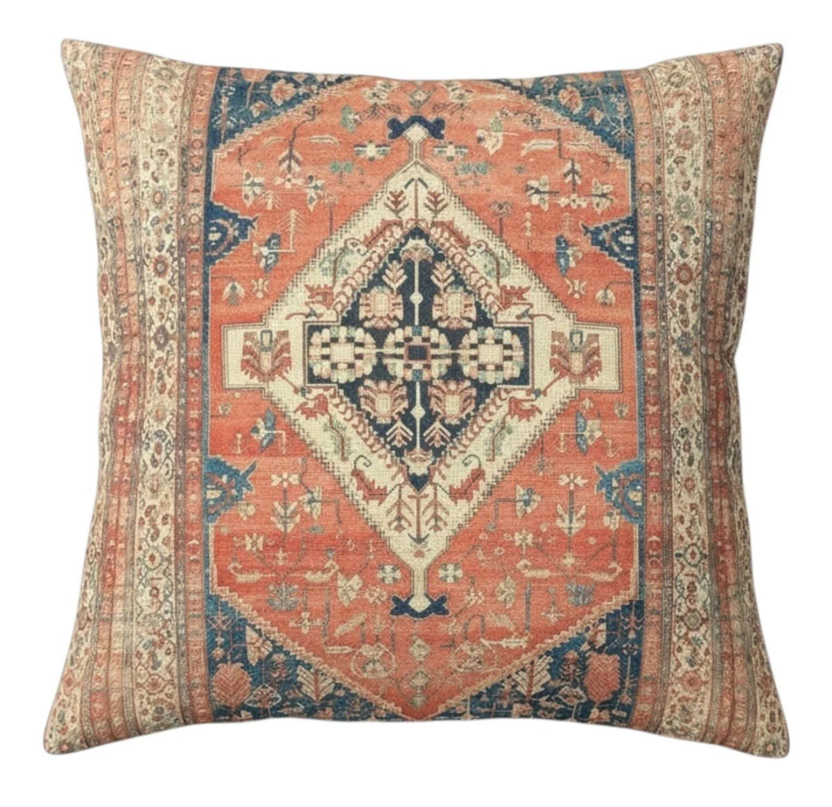 Ottoman Block Print Cushion
