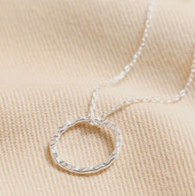 Silver Halo Necklace