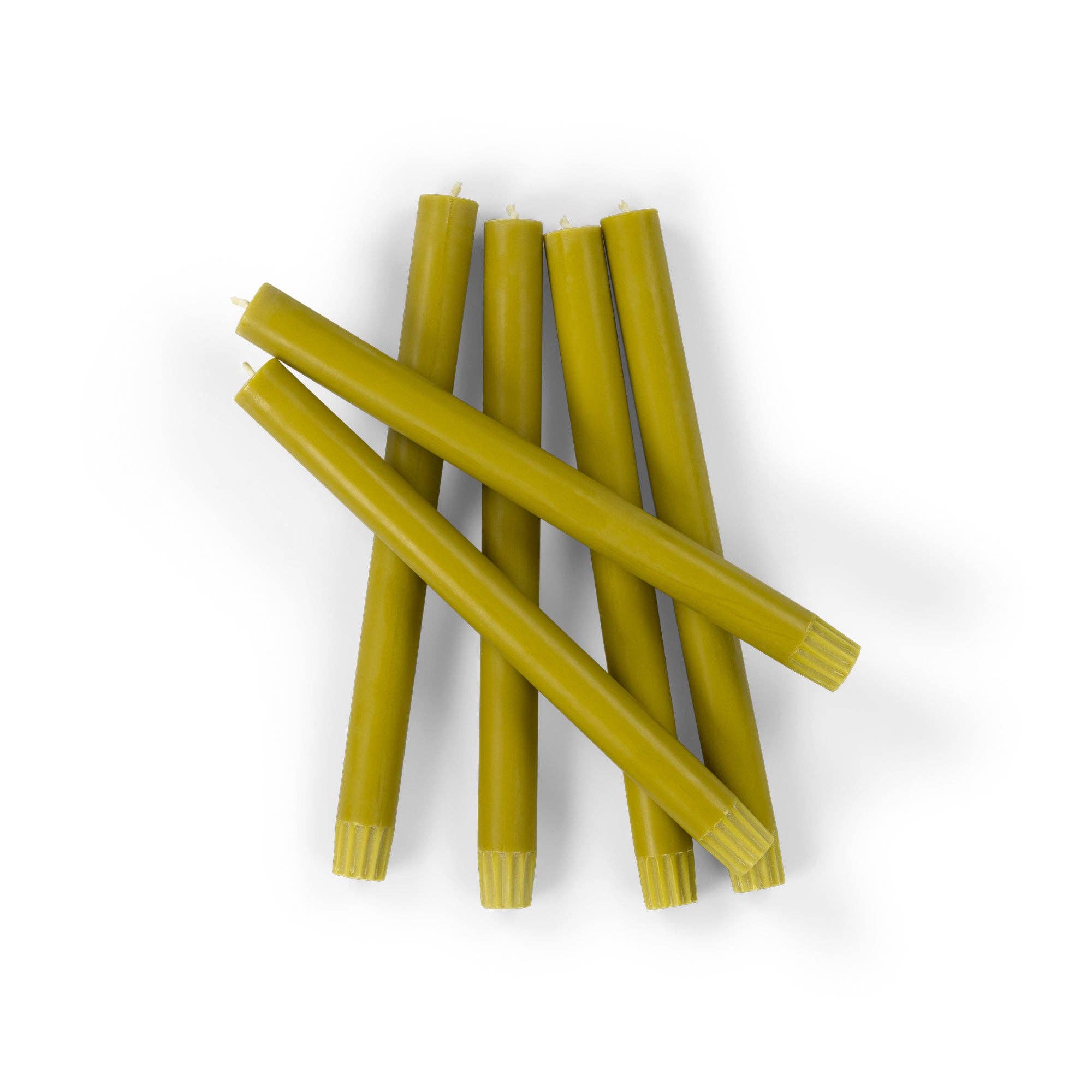 Green Muscat Eco Dinner Candles, 6 per pack