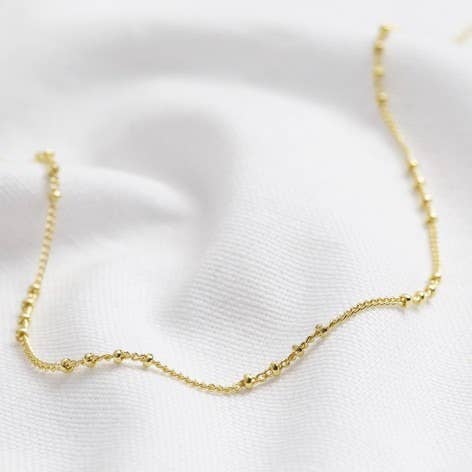 Satellite Chain Necklace: Gold