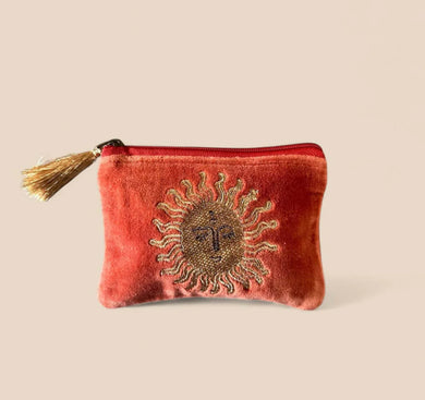 Golden Sun Make Up Pouch