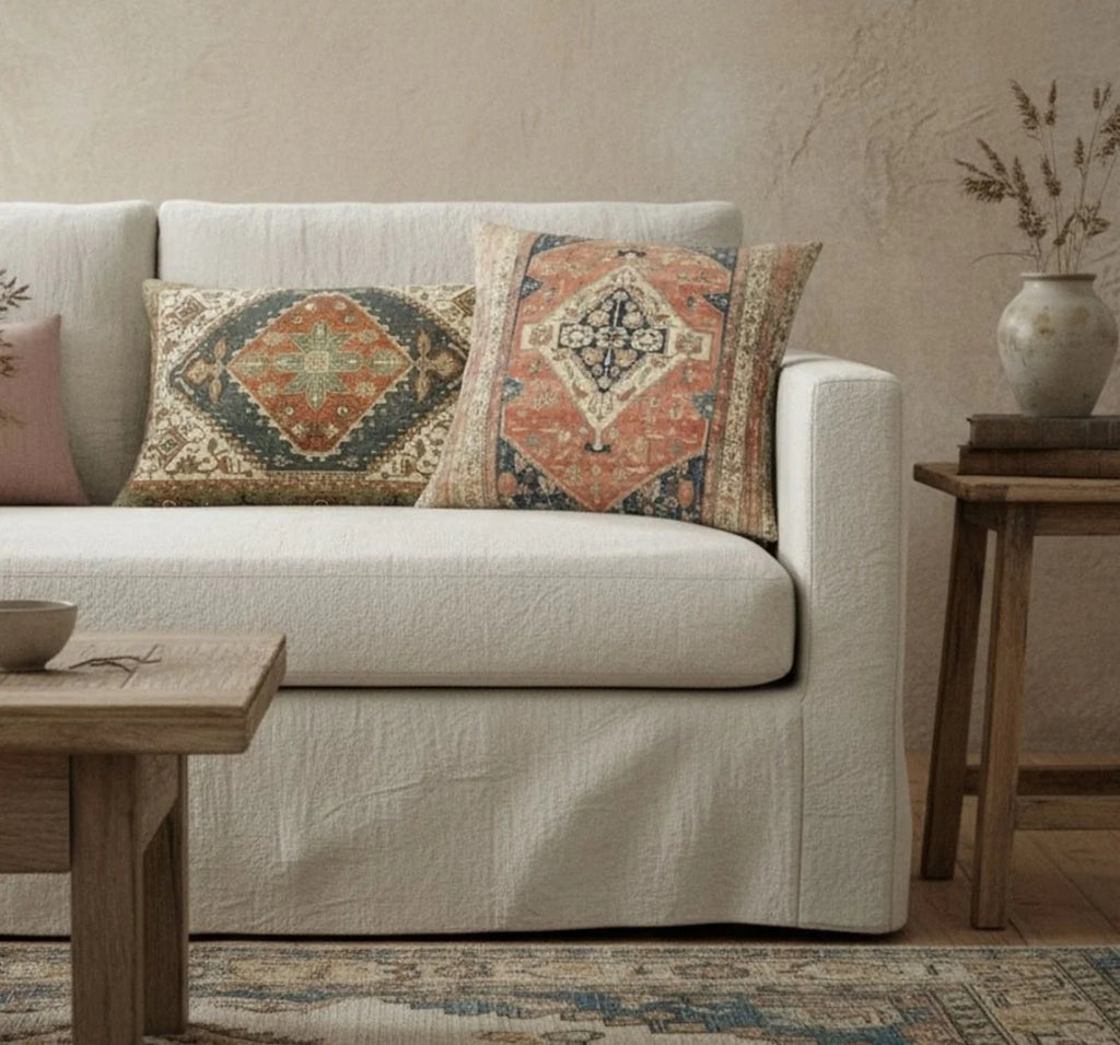 Ottoman Block Print Cushion