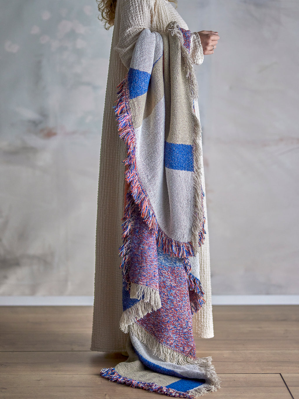 Coloured Throw