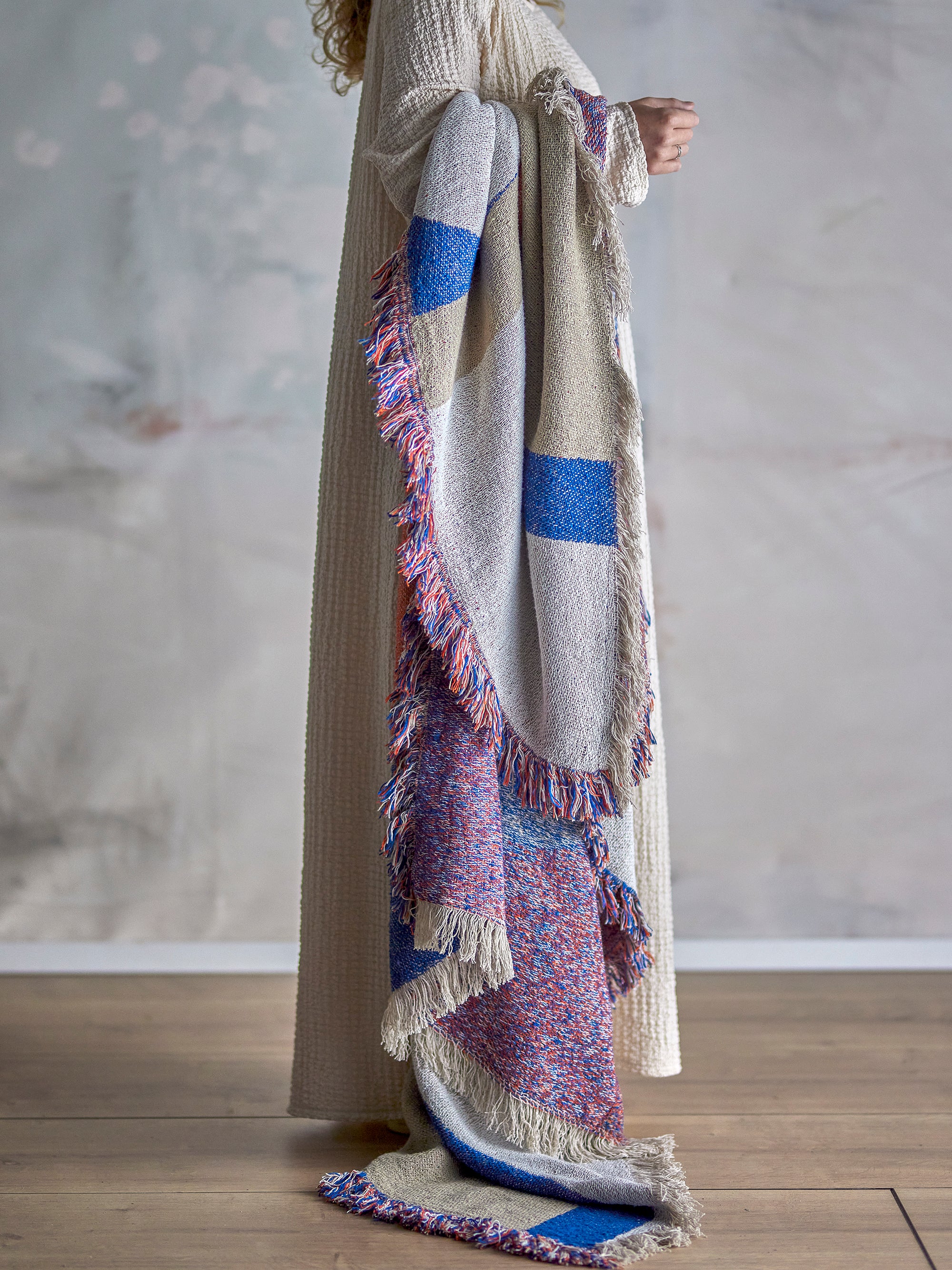 Coloured Throw