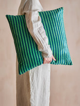 Peacock Green Cushion