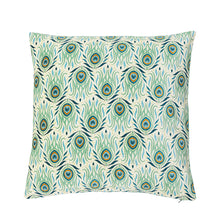 Peacock Green Cushion