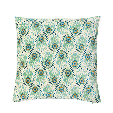 Peacock Green Cushion