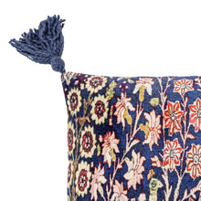 Ayda Blue Peacock Cushion