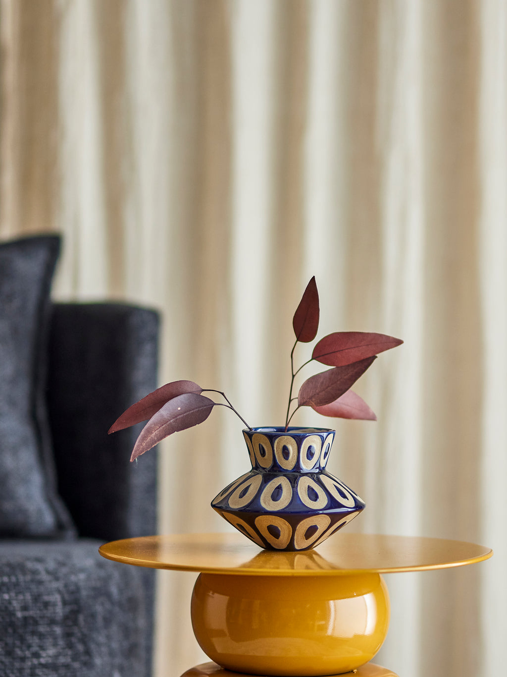 Bashir Navy Vase