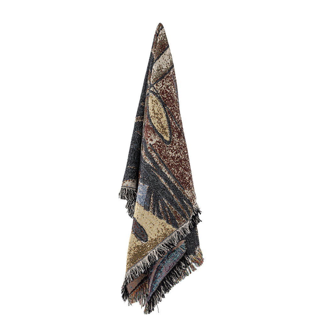 Abstract Coloured Throw