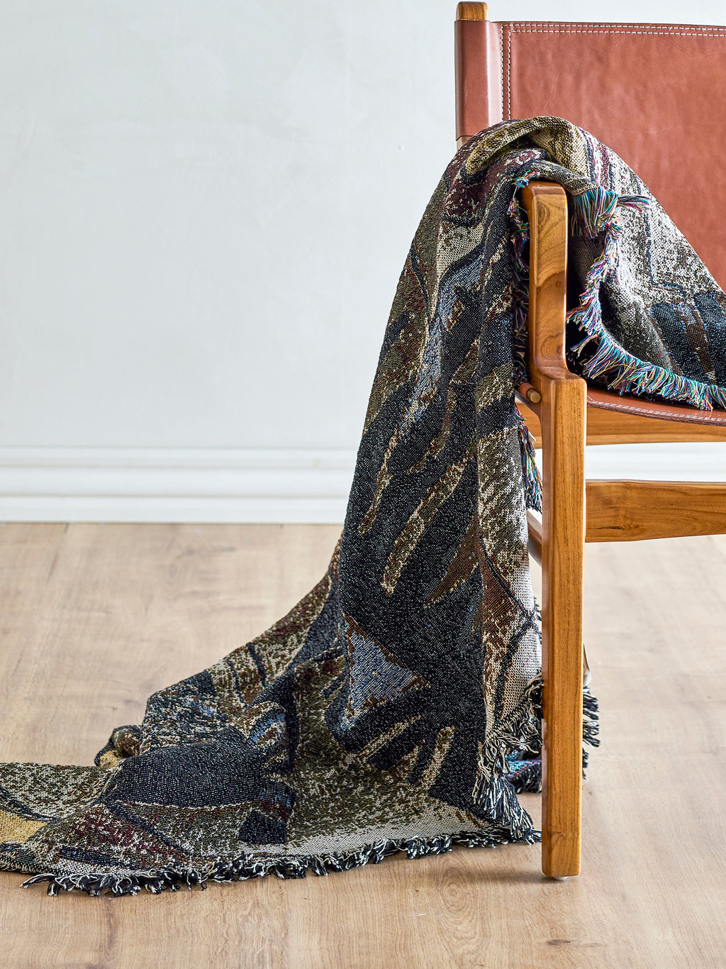 Abstract Coloured Throw