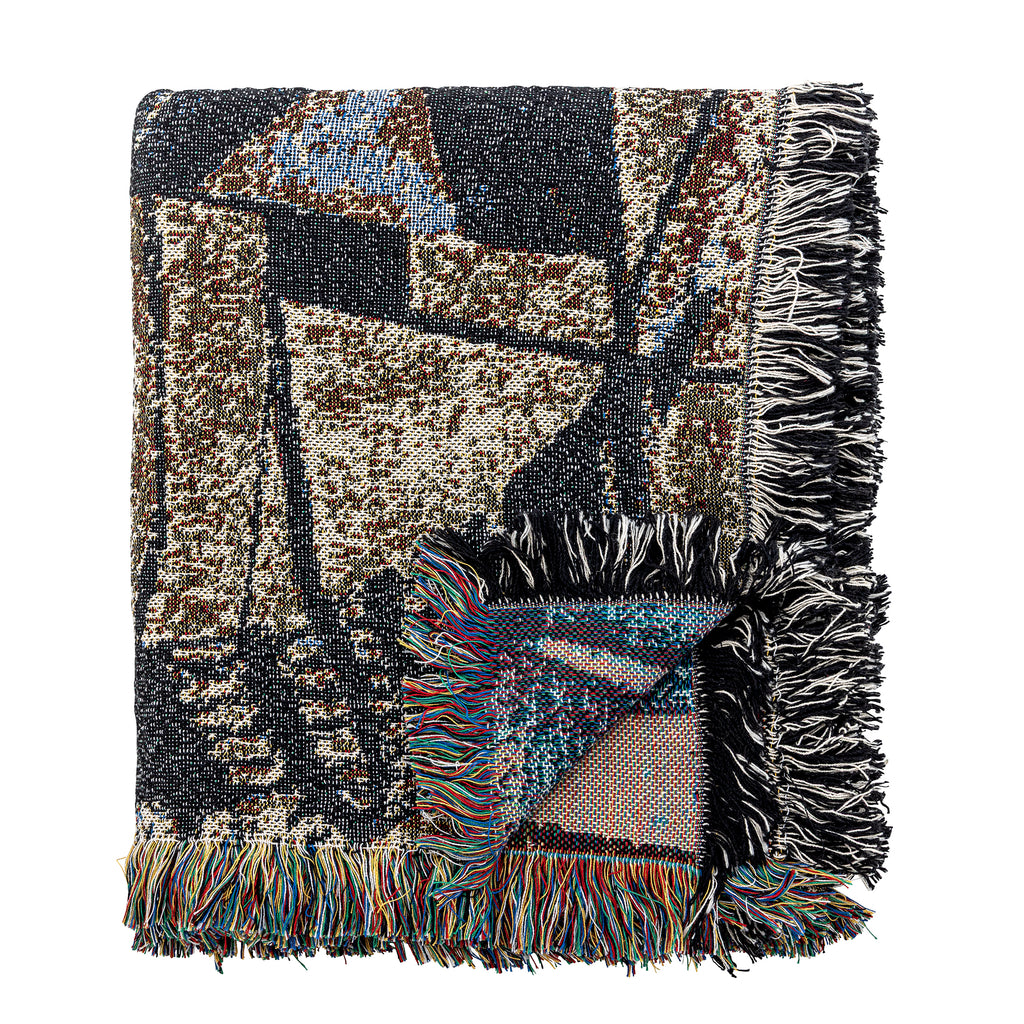 Abstract Coloured Throw