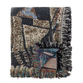 Abstract Coloured Throw