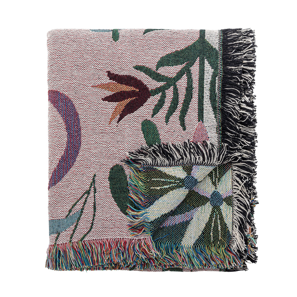 Botanical Coloured Throw