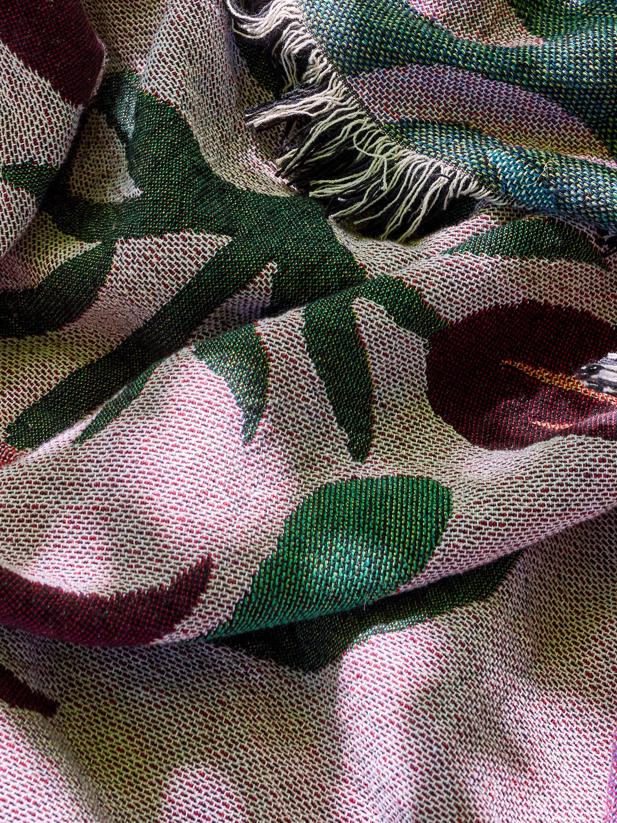Botanical Coloured Throw