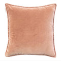 Mocha Stonewashed Velvet Cushion