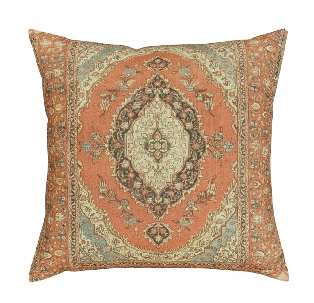 Tabriz Block Print Cushion