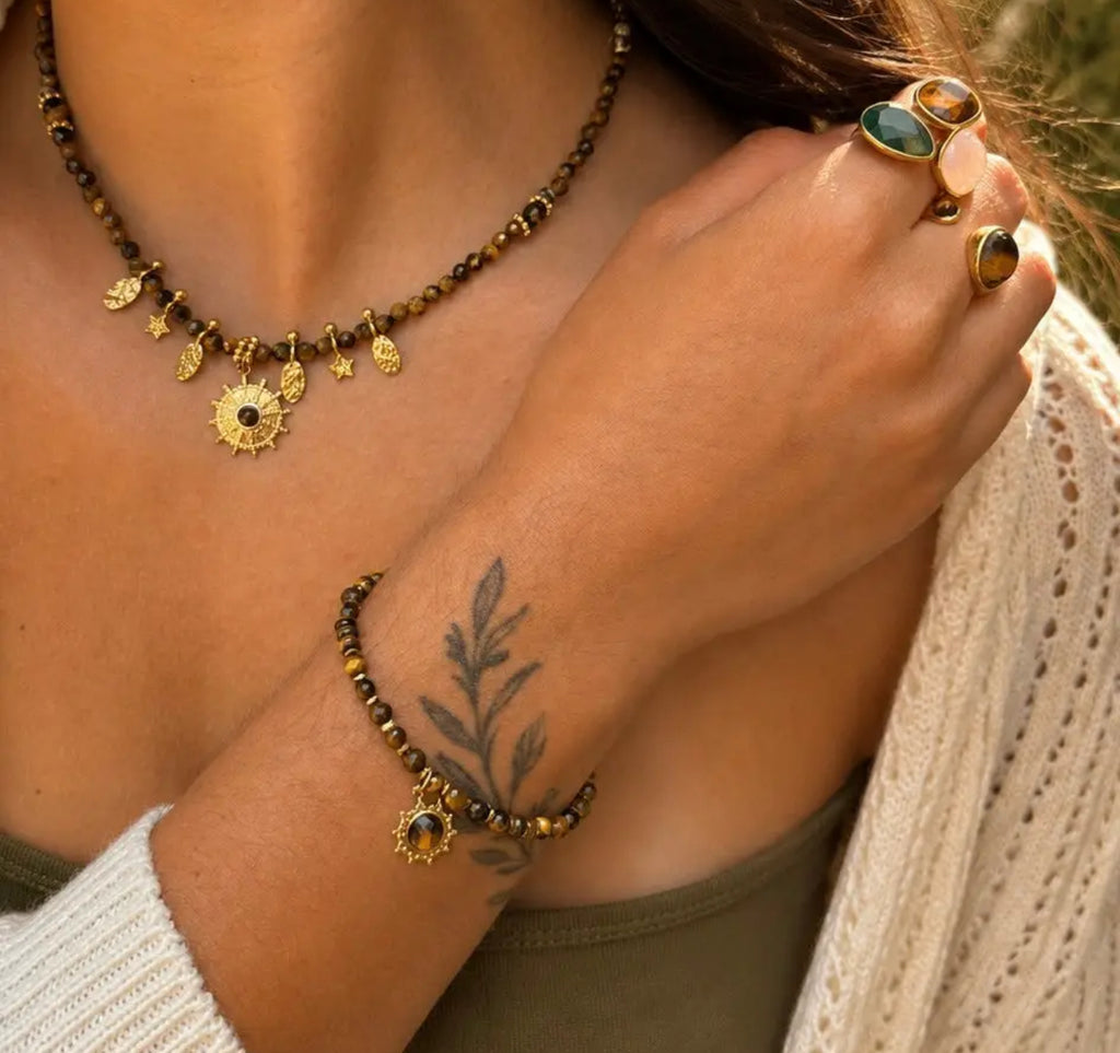Tiger’s Eye Beaded Bracelet