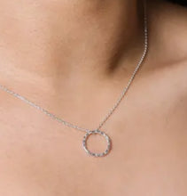 Silver Halo Necklace