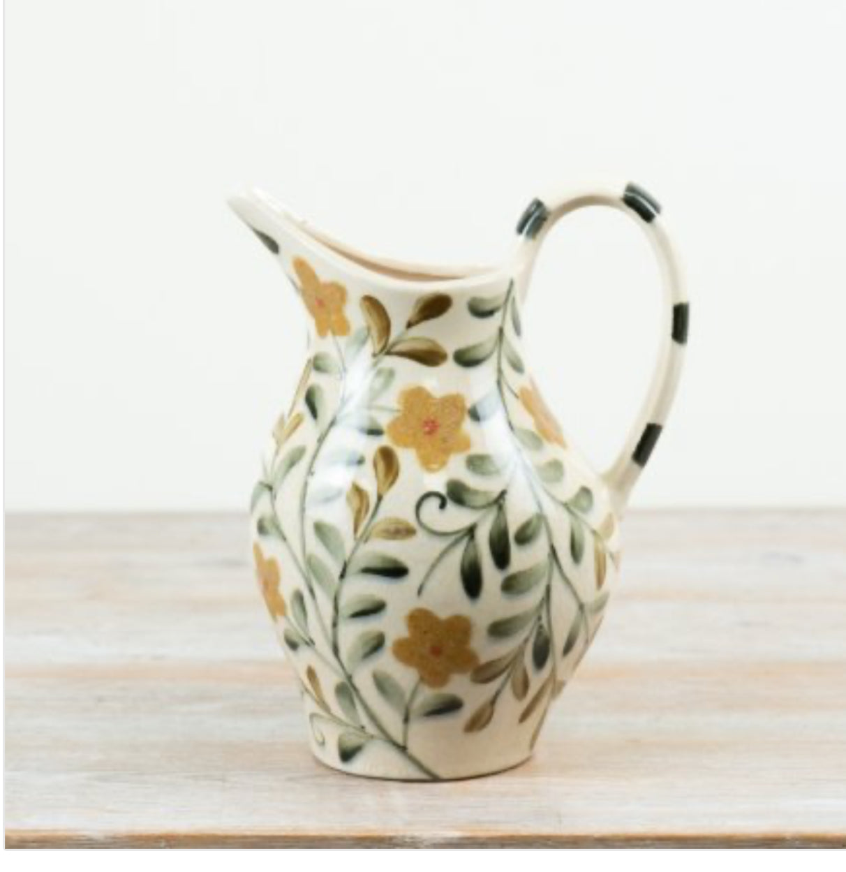 Sunflower Jug Vase 24cm