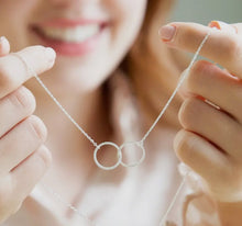 Silver Halo Chain Necklace