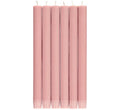 Pink Eco Dinner Candles, 6 per pack