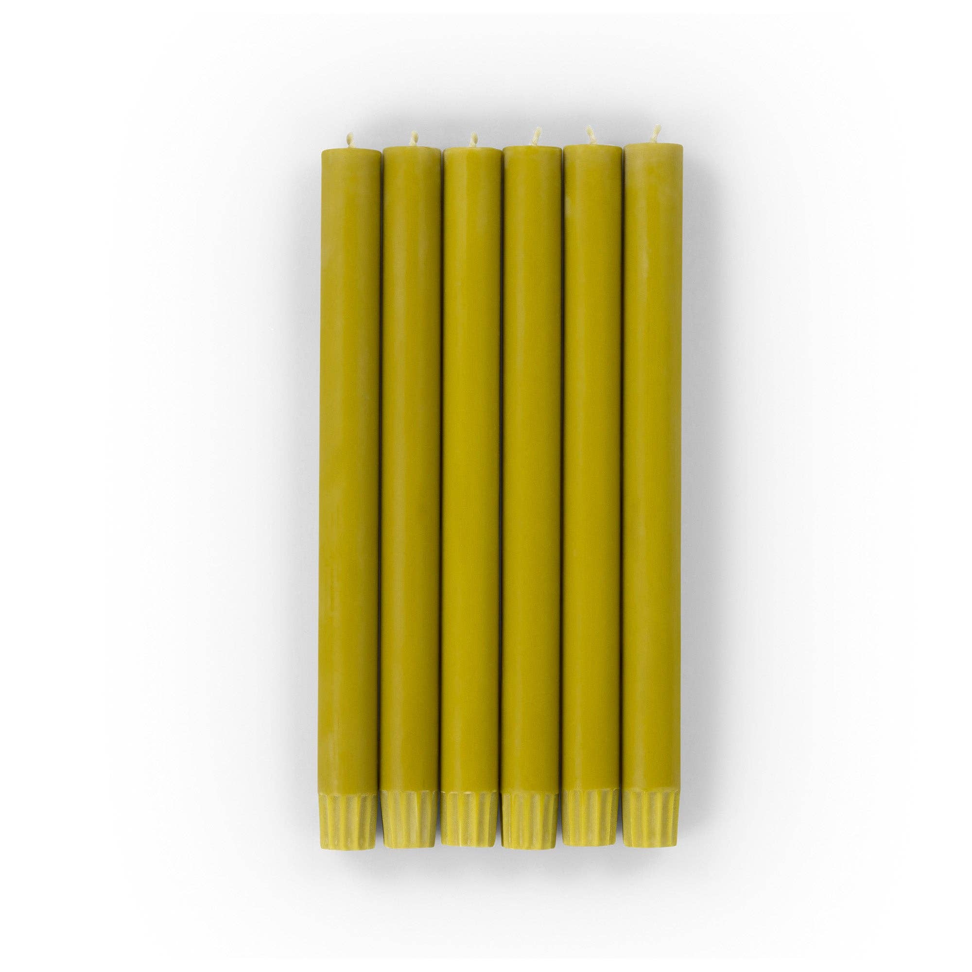 Green Muscat Eco Dinner Candles, 6 per pack