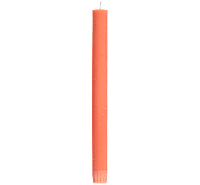 Rust Eco Dinner Candles, 6 per pack
