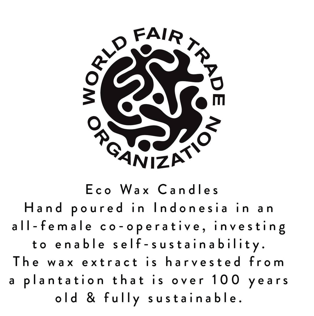 Rust Eco Dinner Candles, 6 per pack