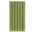 Olive Green Eco Dinner Candles, 6 per pack