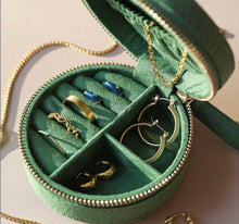 Green Sun Moon Jewellery Case