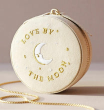 Beige Sun Moon Jewellery Case