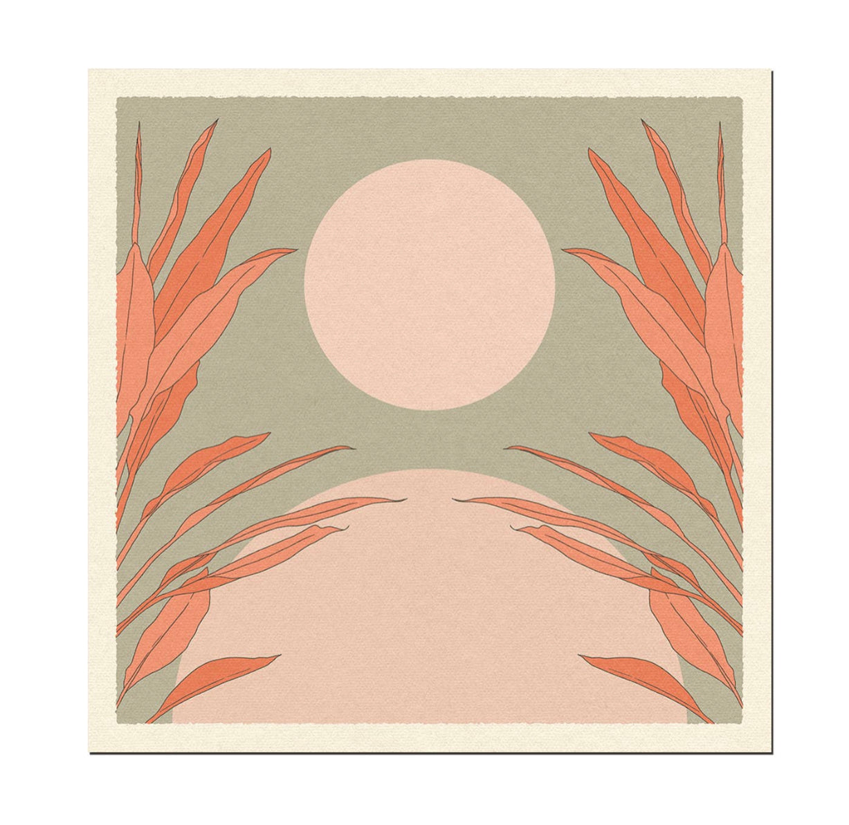 Wild Moon Print